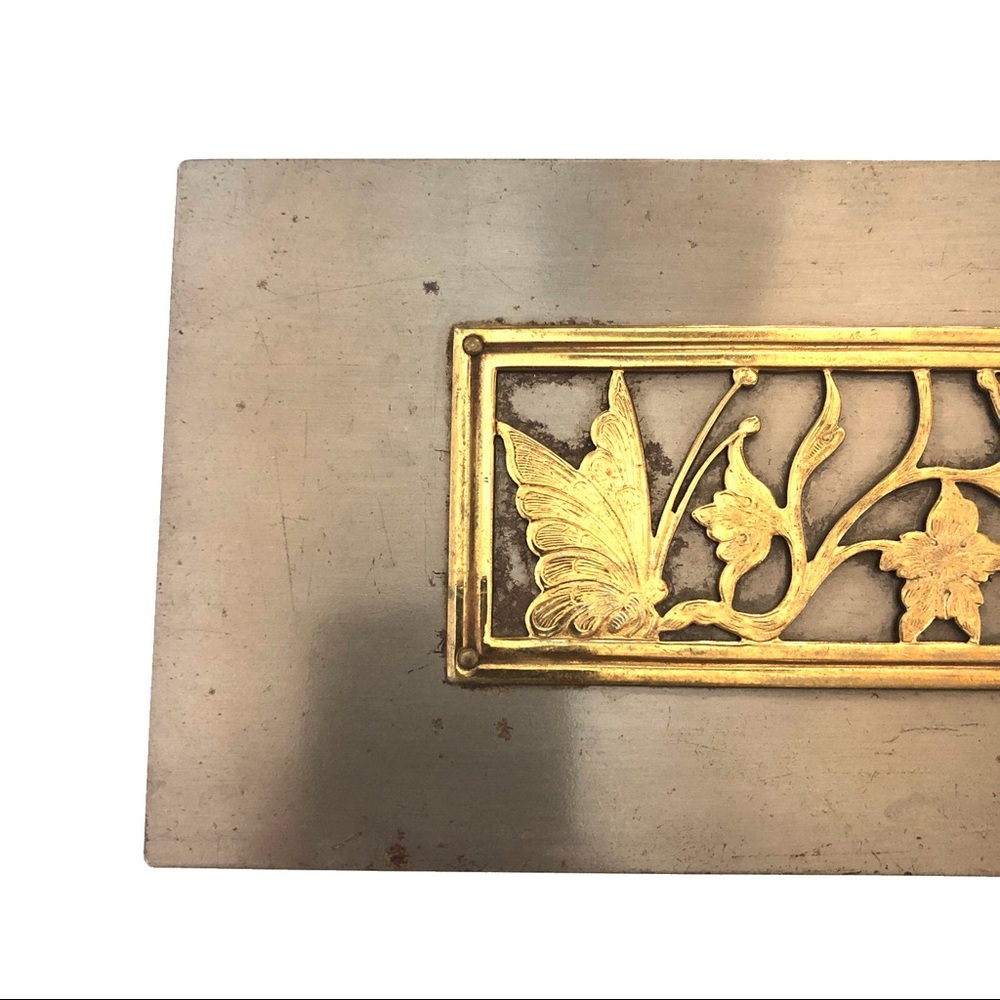 Vintage Park Sherman Cigarette Box Case Metal - Picture 4 of 8